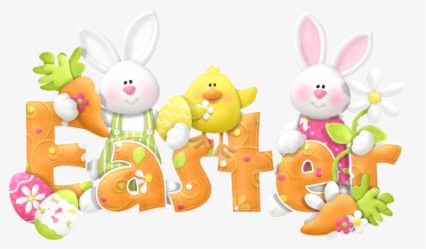 Clipart Happy Easter Bunny, HD Png Download, Free Download