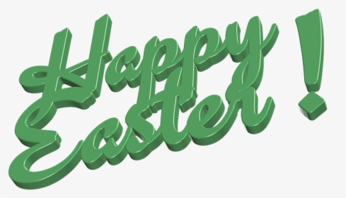 Happy Easter, Logo, Computer Graphics, 3d, Font - Thank You Png Orange Colour, Transparent Png, Free Download