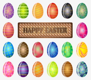 Happy Easter Sign Clip Arts - Easter, HD Png Download, Free Download