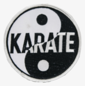1321 Karate Yin Yang Patch - Yin Yang Karaté Png, Transparent Png, Free Download