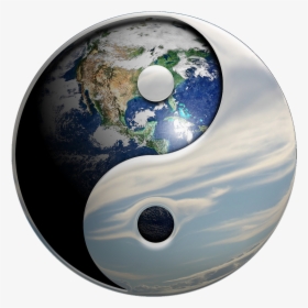 File - Earth Dao - Yin-yang - Yin And Yang World, HD Png Download, Free Download