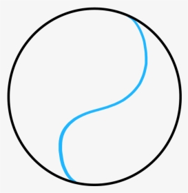 How To Draw Yin Yang Symbol - Partenaire Bleu Ciel Edf 2011, HD Png Download, Free Download