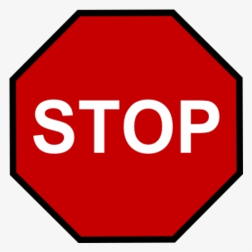 Printable Stop Sign Pdf, HD Png Download, Free Download