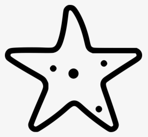 Starfish - Starfish Icon Png, Transparent Png, Free Download