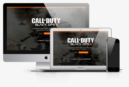 Bo3 Cpa Marketing Landing Page - Black Ops 1 2 3 And 4, HD Png Download, Free Download