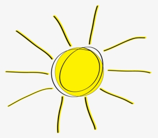 Yellow Organism Area Clip Art - Transparent Background Clip Art Sunshine, HD Png Download, Free Download