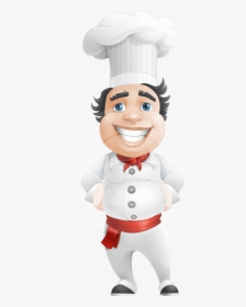 Clip Art Rosmarinio Fluffy Our Chef - Chef Character Cartoon Png, Transparent Png, Free Download