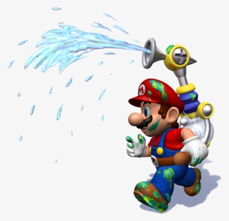 Mario Sunshine Png , Png Download - Gif Animado Super Mario, Transparent Png, Free Download
