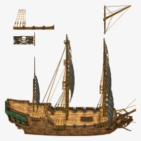 Rpg Maker Pirate Ship , Png Download - Rpg Maker Pirate Ship, Transparent Png, Free Download