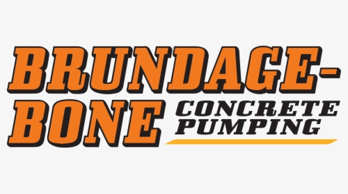 Brundage Bone Concrete Pumping Logo, HD Png Download, Free Download