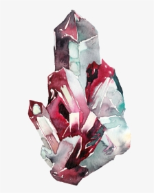 Creative Ice Crystal Transparent Material Watercolor - Transparent Ice Crystals Png, Png Download, Free Download
