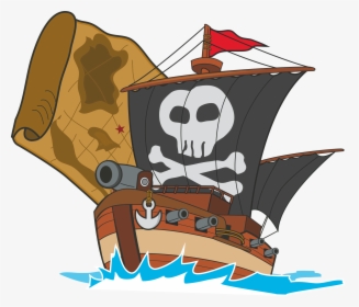 Pirate Ship - Pirate Ship Clipart Png, Transparent Png, Free Download