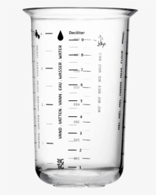 Measuring Cup Png - Deciliter Beaker, Transparent Png, Free Download