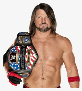 Aj Styles Png Download Image - Seth Rollins Wwe Champion Universal, Transparent Png, Free Download