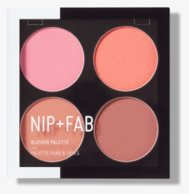 Blusher Palette Blushed Nip Fab - Nip And Fab Blush, HD Png Download, Free Download