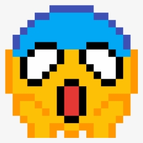 Pixel Art Emoji Faces , Png Download - Emoji Minecraft Pixel Art, Transparent Png, Free Download