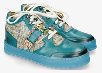 Sneakers Maxima 5 Turquoise Textile Blush Sky Tongue - Sneakers, HD Png Download, Free Download