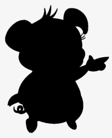 Stitch Silhouette Drawing Image The Walt Disney Company - Silhouette Lilo Et Stitch, HD Png Download, Free Download