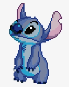 Stitch Pixel Art Png, Transparent Png, Free Download