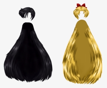 Sailor Moon Hair Png - Sailor Moon Hair Drawing, Transparent Png, Free Download
