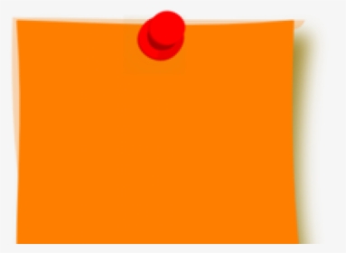 Clip Art Post It Clipart - Post It Clipart Orange, HD Png Download, Free Download