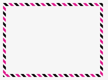 Transparent Menu Border Png - Red And White Striped Border, Png Download, Free Download