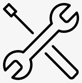 Tools-2 Wrench Screwdriver - Wrench And Screwdriver Png, Transparent Png, Free Download