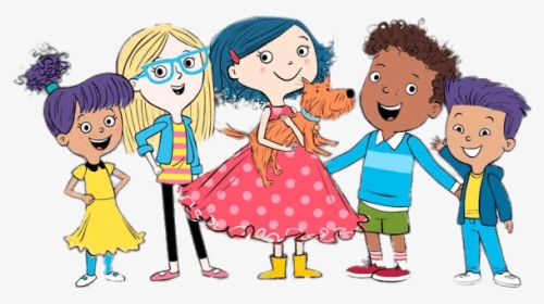 Dot And Her Friends - Amis Png, Transparent Png, Free Download
