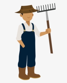 Farmer Clipart Png, Transparent Png, Free Download