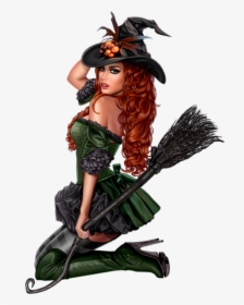 Transparent Wicked Witch Clipart - Woman Witch Png, Png Download, Free Download