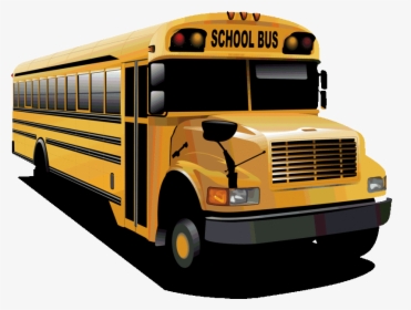 School Bus Clipart - Vector School Bus Clipart, HD Png Download, Free Download