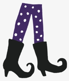 Witch"s Feet Svg Cut File - Witch Boots Svg, HD Png Download, Free Download