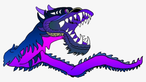 Purple Chinese Dragon - Chinese Dragon Gif Png, Transparent Png, Free Download