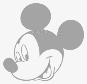 Mickey Silhouette With Sunglasses - Mickey Mouse Icon Png, Transparent Png, Free Download