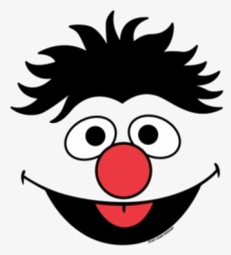 Elmo Clip Art Stock Clipart Eye Nose Mouth Sesame Street - Sesame Street Ernie Face, HD Png Download, Free Download