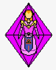 Zelda Trapped In A Crystal - Illustration, HD Png Download, Free Download