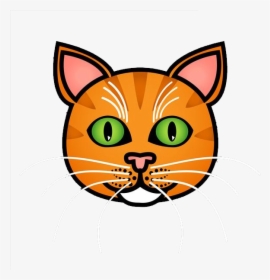 Tabby Cat Drawing Royalty-free Illustration - Orange Tabby Cat Face Drawing, HD Png Download, Free Download
