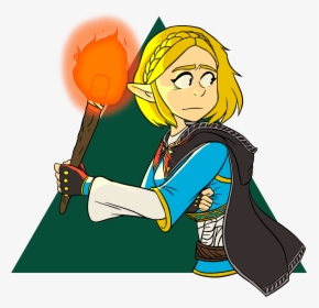 Botw 2 Zelda - Cartoon, HD Png Download, Free Download