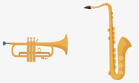 Transparent Sax Clipart - Cartoon Saxophone Png Transparent Background, Png Download, Free Download