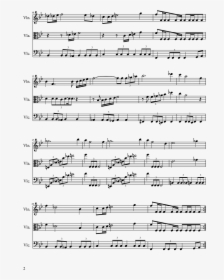 Legend Of Zelda Theme - Second Waltz Violin Sheet Music, HD Png Download, Free Download