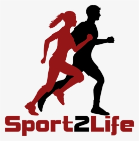 Silhouette Computer Icons Clip - Running Man And Woman Silhouette, HD Png Download, Free Download