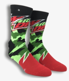 Mountain Dew Socks By Odd Sox"  Class= - Sock, HD Png Download, Free Download