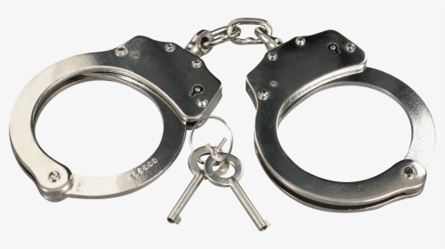 Silver Handcuffs Png Image - Transparent Background Handcuffs Png, Png Download, Free Download