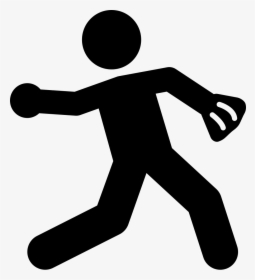 Softball Player - Softball Icon Png, Transparent Png, Free Download