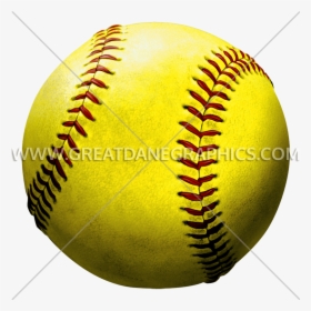 Transparent Softball Clipart - Torn Baseball Clipart, HD Png Download, Free Download
