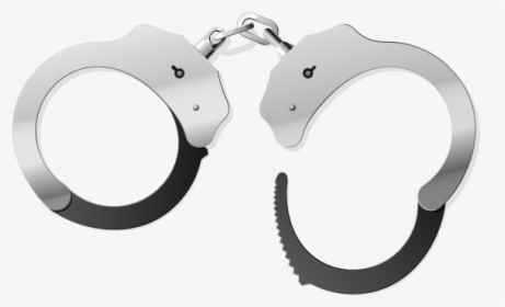 Handcuffs Police Clip Art - Vector Handcuffs, HD Png Download, Free Download