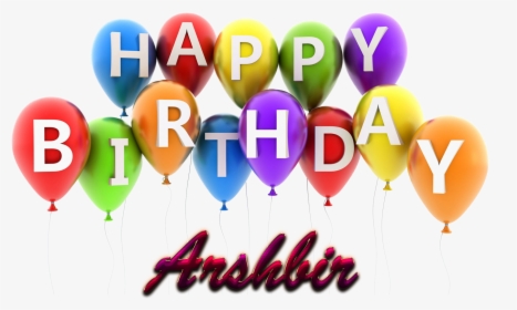 Arshbir Happy Birthday Balloons Name Png - Happy Birthday Mishti Cake, Transparent Png, Free Download