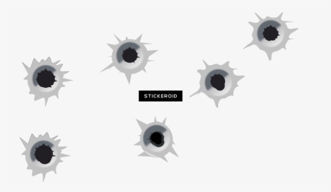 Bullet Shot Hole Holes - Clip Art Bullet Hole, HD Png Download, Free Download