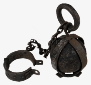Handcuffs - Prison Ball And Chain, HD Png Download, Free Download