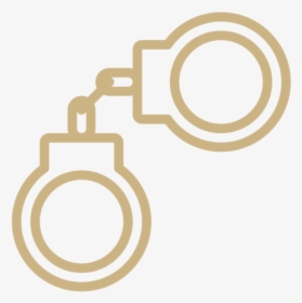 Icon-handcuffs - Circle, HD Png Download, Free Download